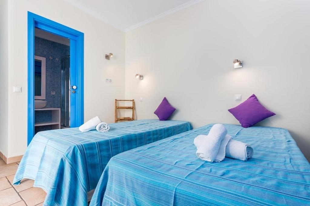Refurbished Beachfront House, Pool, Ac, Wifi, Albufeira, Sea View エクステリア 写真